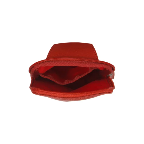 The Chesterfield Brand Borsa A Tracolla In Pelle Rosso Cambridge - immagine 4