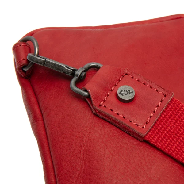 The Chesterfield Brand Borsa A Tracolla In Pelle Rosso Cambridge - immagine 6