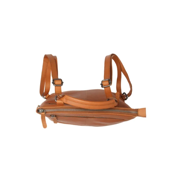 The Chesterfield Brand Zaino In Pelle Cognac Harare - immagine 2