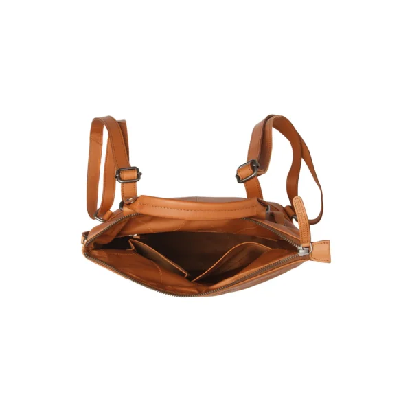 The Chesterfield Brand Zaino In Pelle Cognac Harare - immagine 7