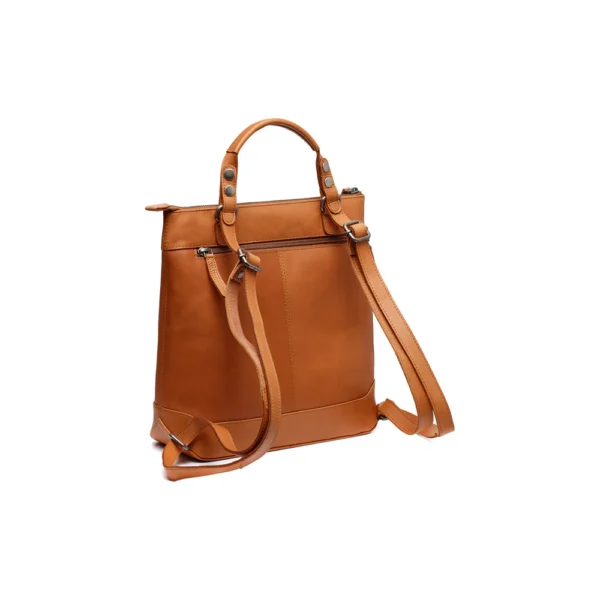 The Chesterfield Brand Zaino In Pelle Cognac Harare - immagine 4