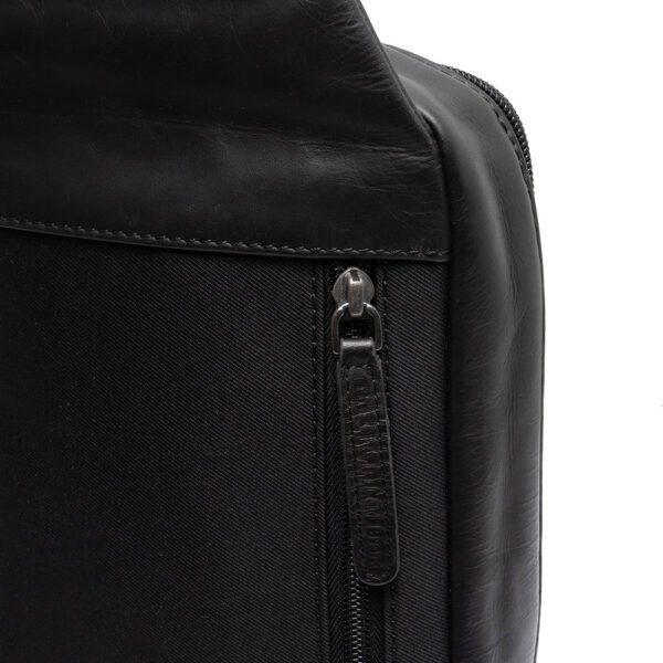 The Chesterfield Brand Borsa Sling In Pelle Nero Salla - immagine 5