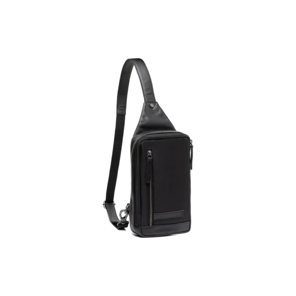 The Chesterfield Brand Borsa Sling In Pelle Nero Salla