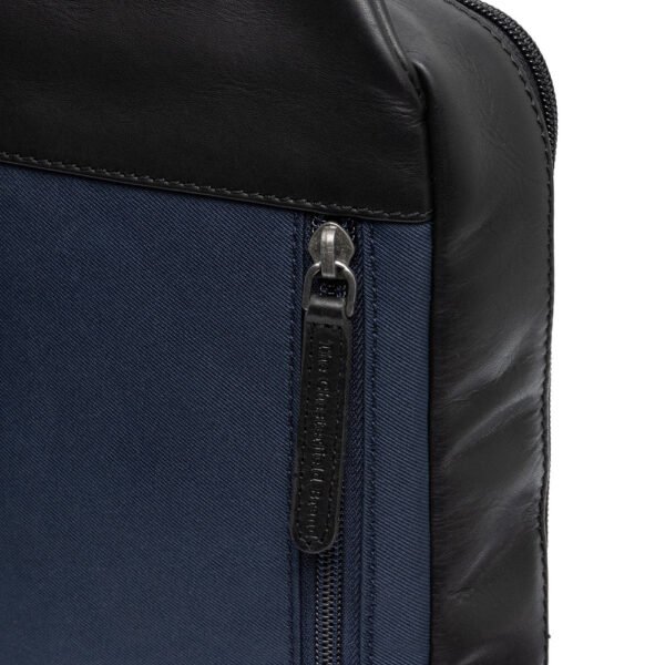 The Chesterfield Brand Borsa Sling In Pelle Blu Navy Salla - immagine 4
