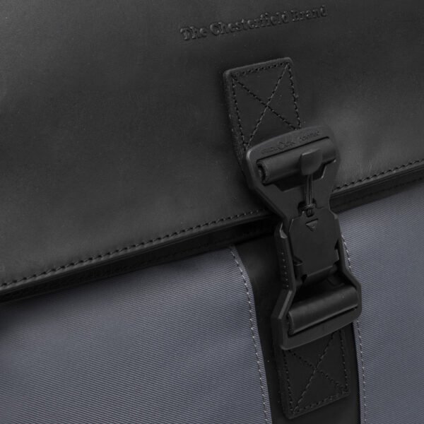 The Chesterfield Brand Zaino In Pelle Grigio Chiaro Trondheim - immagine 5