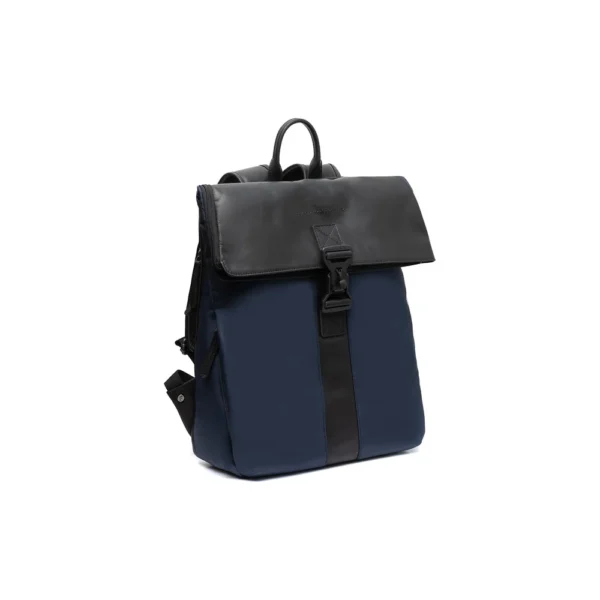 The Chesterfield Brand Zaino In Pelle Blu Navy Trondheim