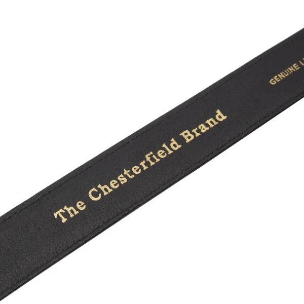The Chesterfield Brand Cintura In Pelle Elliot Nero - immagine 5