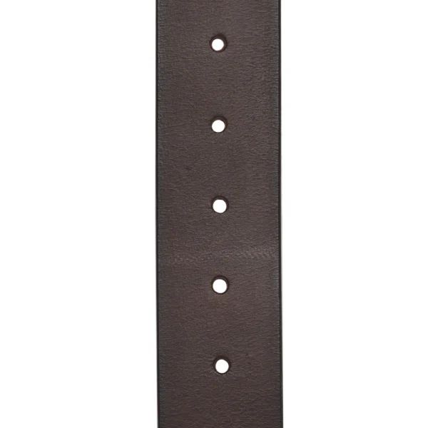 The Chesterfield Brand Cintura In Pelle Aayden Marrone Medio - immagine 3