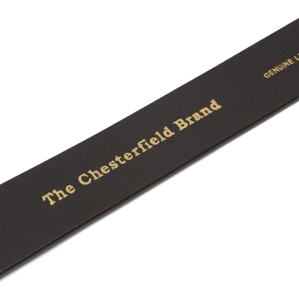 The Chesterfield Brand Cintura In Pelle Aayden Marrone Medio - immagine 5