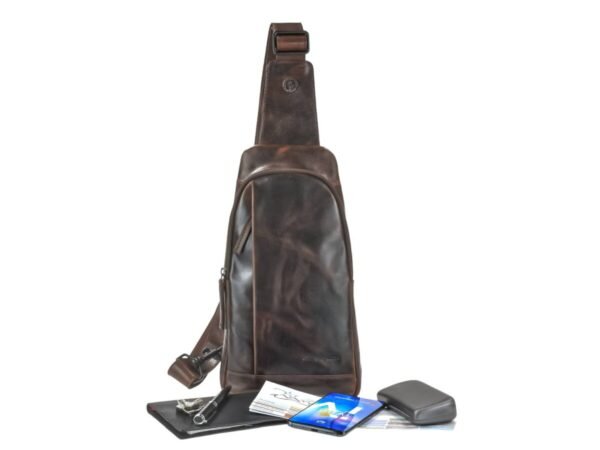 Greenburry Borsa A Tracolla Crossover Newport Coffee - immagine 9
