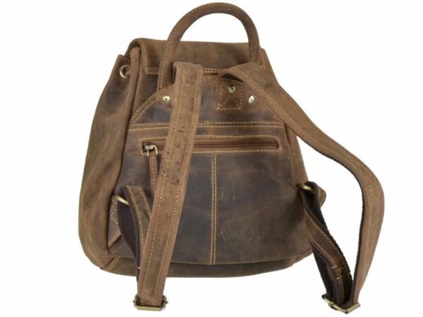 Greenburry Zaino Daypack in Pelle Vintage - immagine 8