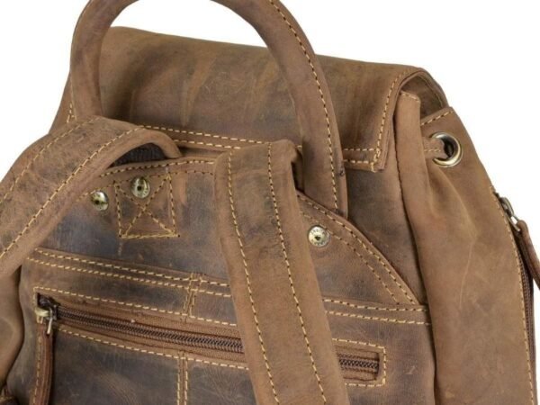Greenburry Zaino Daypack in Pelle Vintage - immagine 9