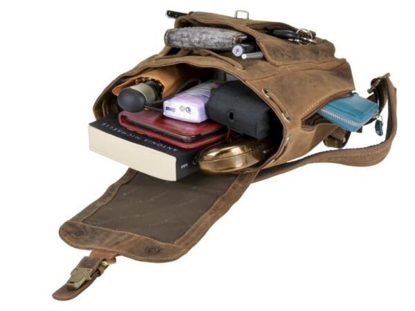 Greenburry Zaino Daypack in Pelle Vintage - immagine 11