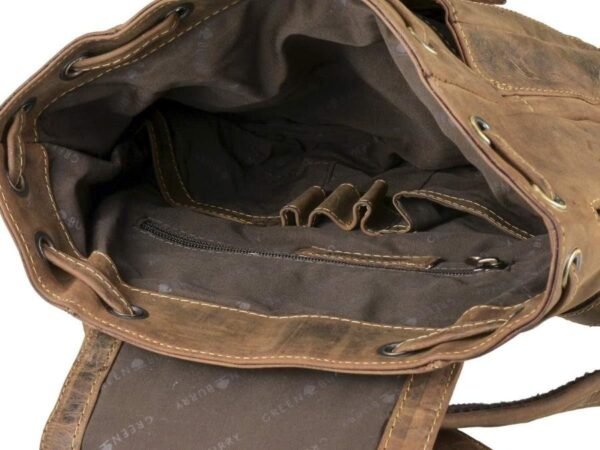 Greenburry Zaino Daypack in Pelle Vintage - immagine 13