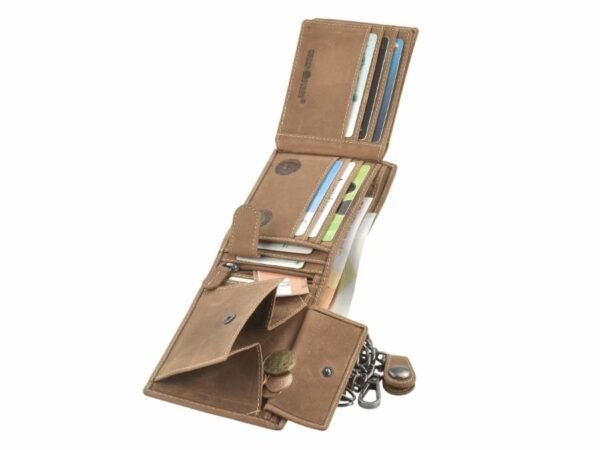 Greenburry Portafoglio Pieghevole 2 Pezzi RFID Cafe-Racer - immagine 13