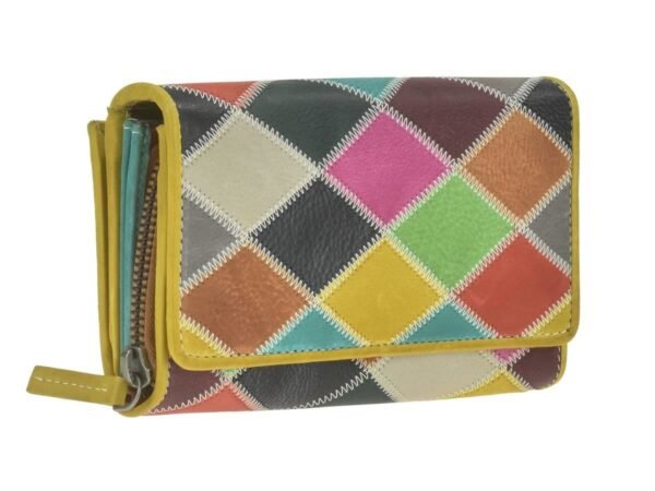 Greenburry Portafoglio Donna Con Zip Candy-Shop Zickzack Multi - immagine 10