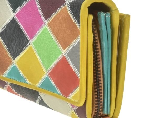 Greenburry Portafoglio Donna Con Zip Candy-Shop Zickzack Multi - immagine 9