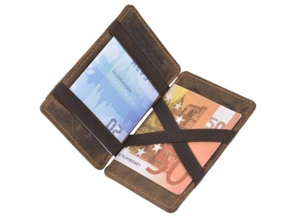 Greenburry Portafoglio Magic Wallet in Pelle Vintage - immagine 10