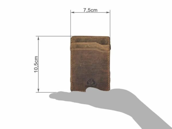 Greenburry Portafoglio Magic Wallet in Pelle Vintage - immagine 2