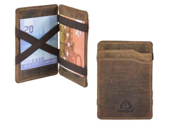 Greenburry Portafoglio Magic Wallet in Pelle Vintage - immagine 3