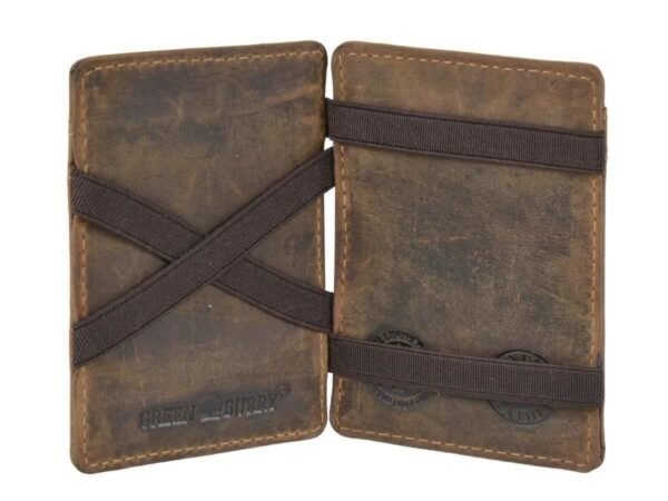 Greenburry Portafoglio Magic Wallet in Pelle Vintage - immagine 6