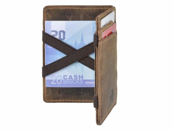 Greenburry Portafoglio Magic Wallet in Pelle Vintage - immagine 7