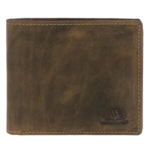 Greenburry Portafoglio 2 Scomparti con 12 Slot Carte RFID in Pelle Vintage