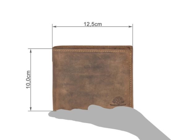 Greenburry Vintage Portafoglio “Save” Con Protezione RFID In Pelle - immagine 10