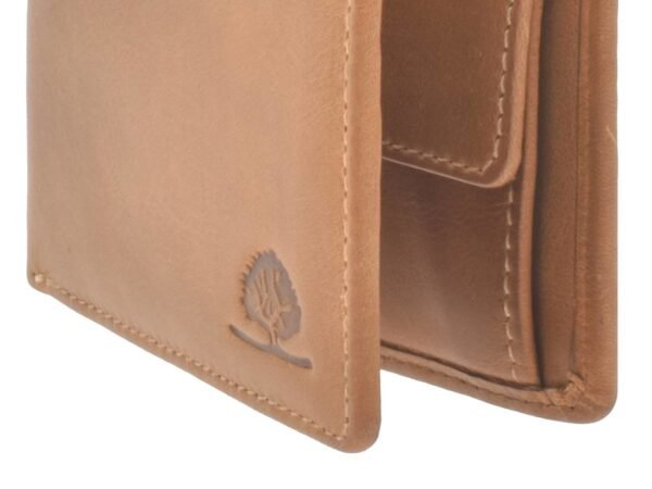 Greenburry Portafoglio Uomo Pieghevole 1 Pezzo RFID Marrone Nocciola Tornado - immagine 5