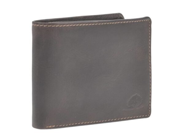 Greenburry Portafoglio Uomo Pieghevole 2 Pezzi RFID Marrone Teak Tornado - immagine 8