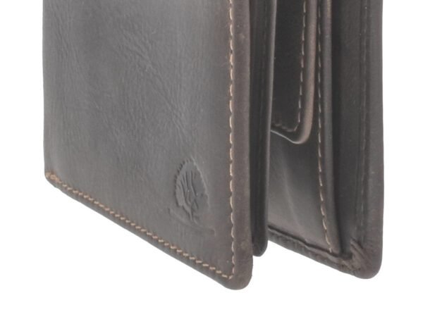 Greenburry Portafoglio Uomo Pieghevole 2 Pezzi RFID Marrone Teak Tornado - immagine 7