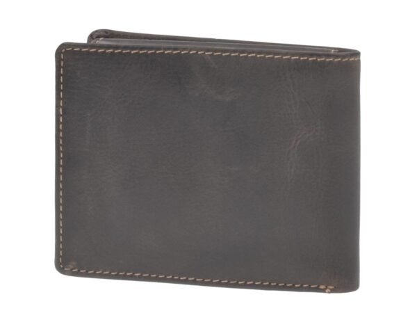 Greenburry Portafoglio Uomo Pieghevole 2 Pezzi RFID Marrone Teak Tornado - immagine 6