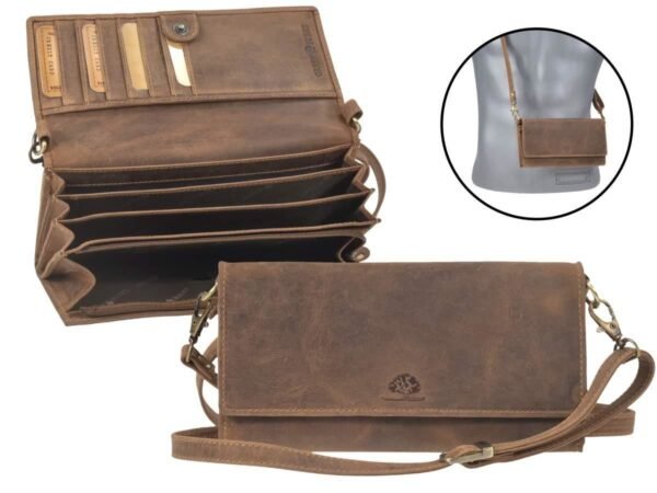Greenburry Portafoglio Donna con Patta/Tasca RFID Vintage - immagine 9