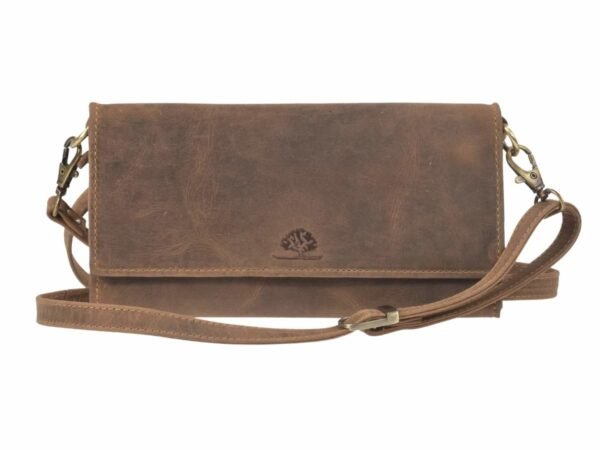 Greenburry Portafoglio Donna con Patta/Tasca RFID Vintage