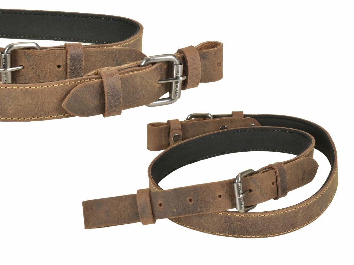 Greenburry Cinghia per Fucile GS-3 in Pelle Vintage - immagine 8