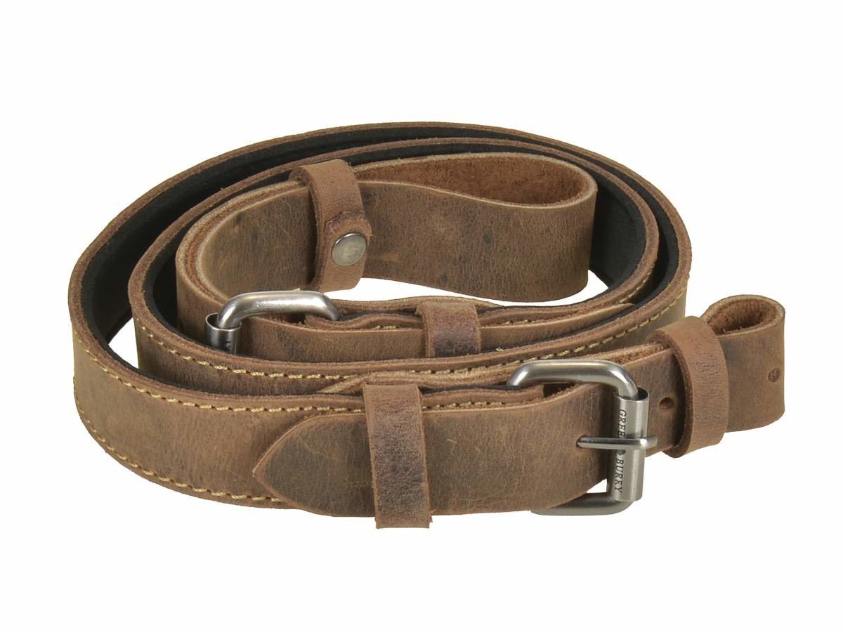 Greenburry Cinghia per Fucile GS-3 in Pelle Vintage