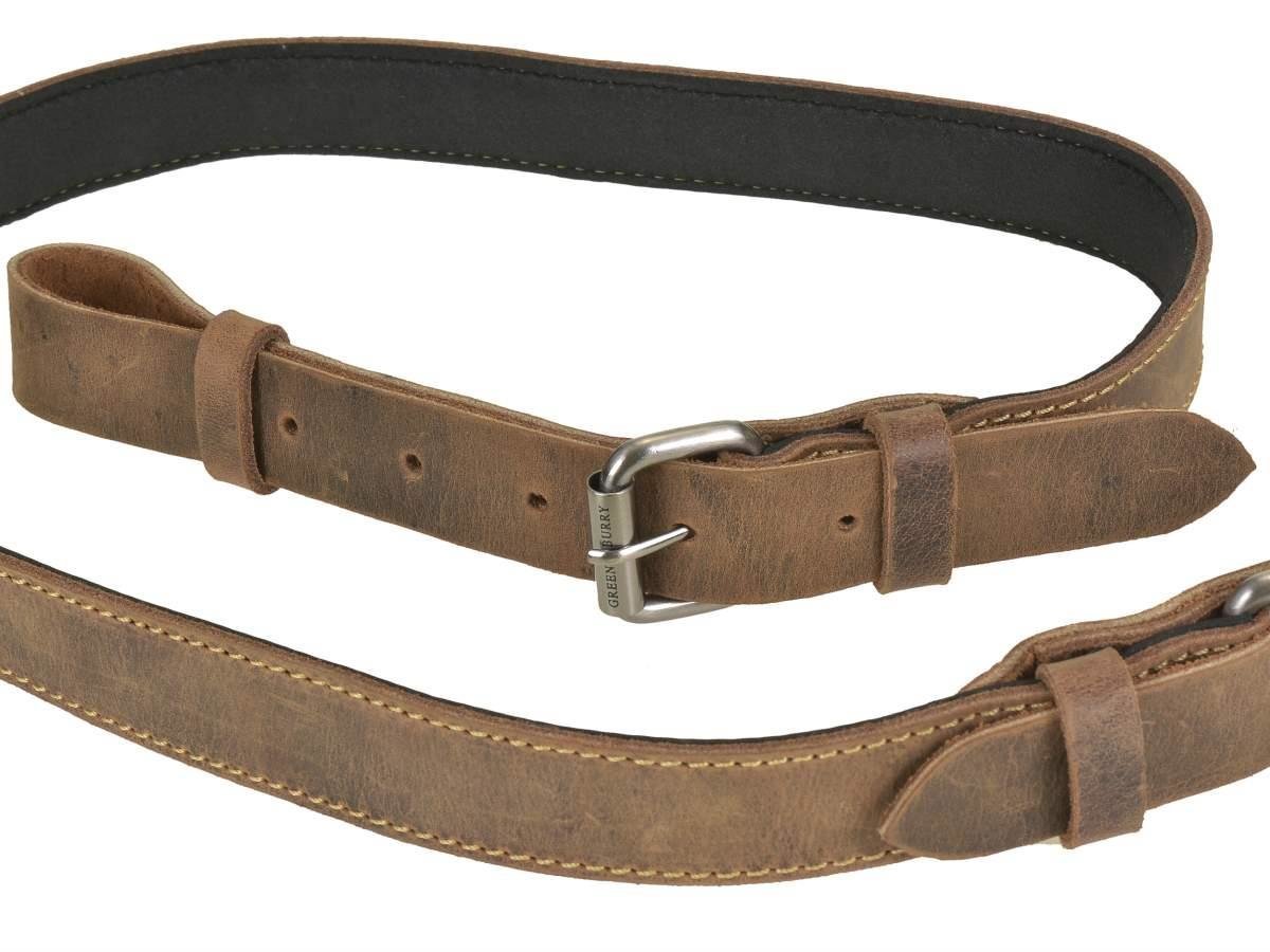 Greenburry Cinghia per Fucile GS-3 in Pelle Vintage - immagine 6