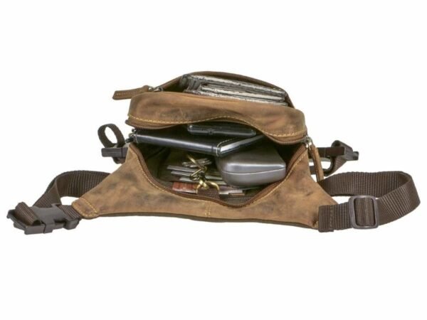 Greenburry Borsa Da Gamba Per Moto Vintage In Pelle - immagine 8