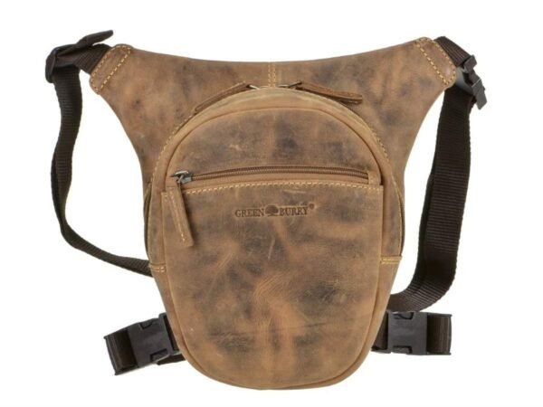 Greenburry Borsa Da Gamba Per Moto Vintage In Pelle