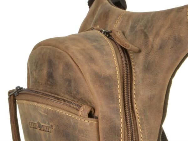 Greenburry Borsa Da Gamba Per Moto Vintage In Pelle - immagine 5