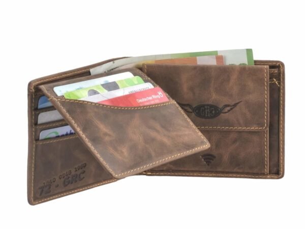Greenburry Portafoglio Pieghevole Darlington RFID GRC - immagine 7