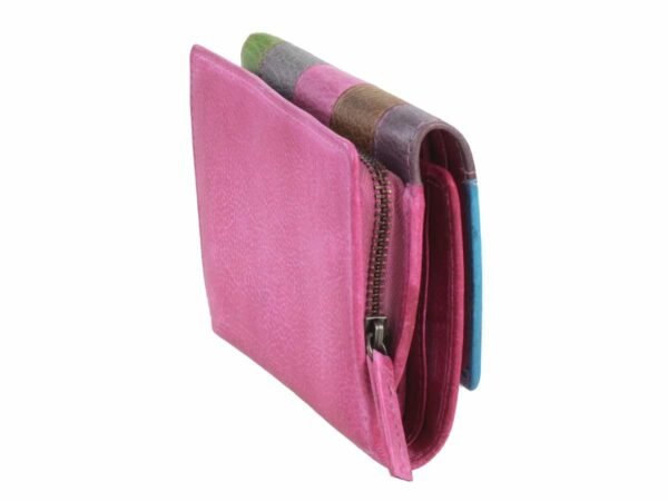 Greenburry Portafoglio Donna Con Zip Candy-Shop Fucsia/Multi In Pelle - immagine 9