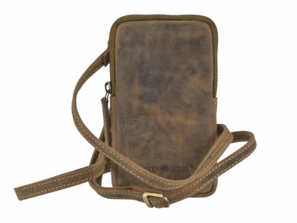 Greenburry Borsa A Tracolla Per Cellulare Vintage In Pelle