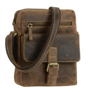 Greenburry Borsa a Tracolla in Pelle Vintage