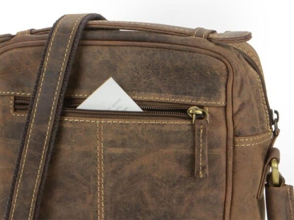 Greenburry Borsa a Tracolla Media in Pelle Vintage - immagine 8