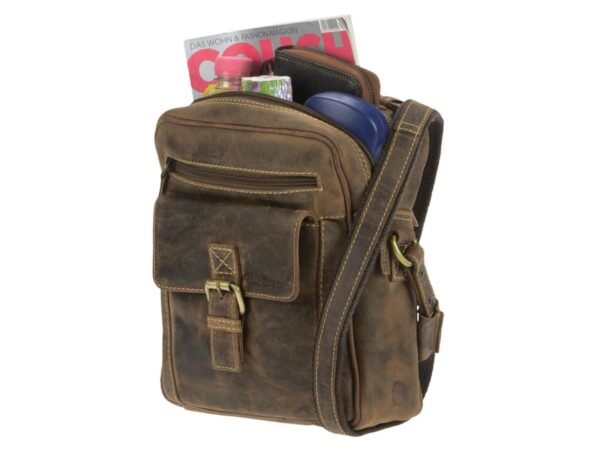 Greenburry Borsa a Tracolla Media in Pelle Vintage - immagine 9