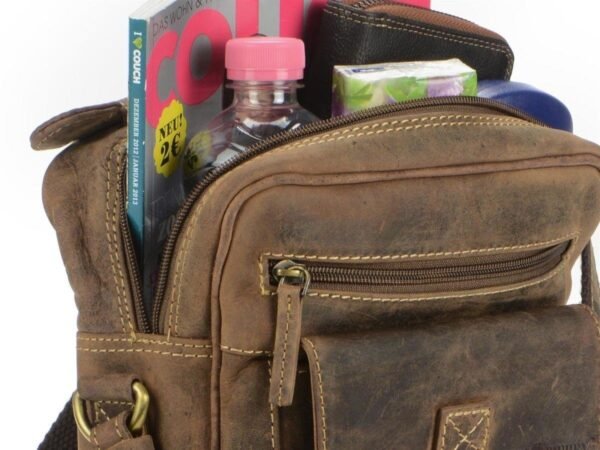Greenburry Borsa a Tracolla Media in Pelle Vintage - immagine 10