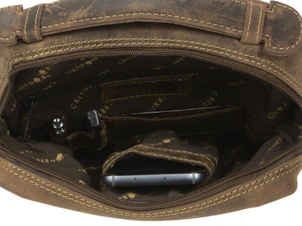 Greenburry Borsa a Tracolla Media in Pelle Vintage - immagine 12