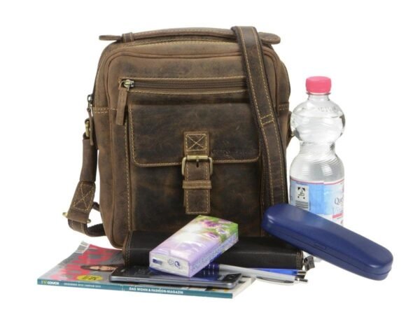 Greenburry Borsa a Tracolla Media in Pelle Vintage - immagine 2