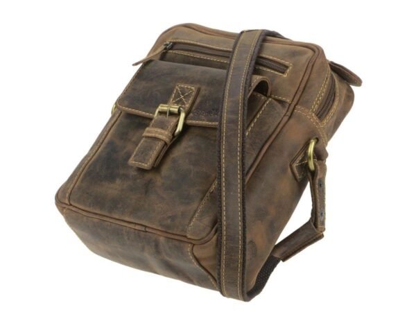 Greenburry Borsa a Tracolla Media in Pelle Vintage - immagine 5